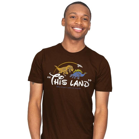 This(ney)land - Mens T-Shirts RIPT Apparel Small / Brown