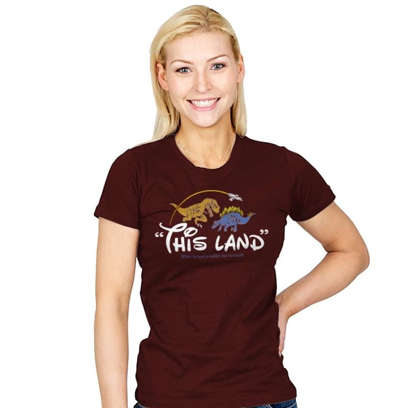 This(ney)land - Womens T-Shirts RIPT Apparel