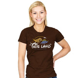 This(ney)land - Womens T-Shirts RIPT Apparel Small / Brown