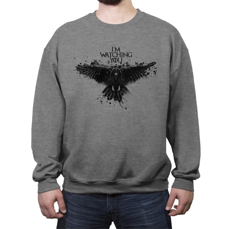 Three eyed raven - Crew Neck Sweatshirt Crew Neck Sweatshirt RIPT Apparel