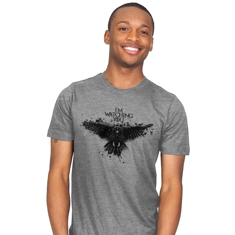 Three eyed raven - Mens T-Shirts RIPT Apparel Small / Heather