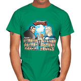 Throne Fighter IV - Mens T-Shirts RIPT Apparel Small / Kelly Green