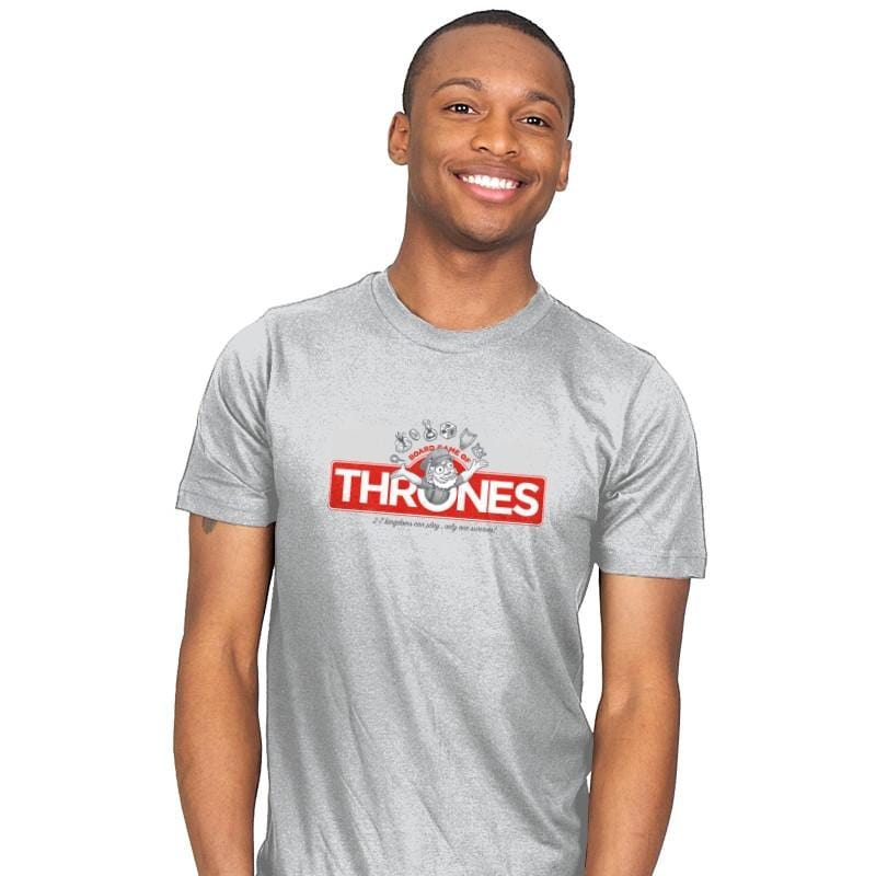 Thronopoly - Mens T-Shirts RIPT Apparel Small / Silver