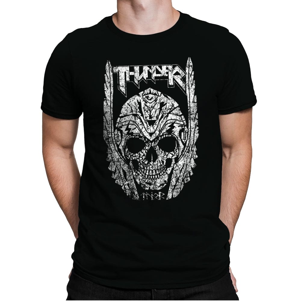 Thunder Redux - Mens Premium T-Shirts RIPT Apparel Small / Black