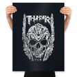 Thunder Redux - Prints Posters RIPT Apparel 18x24 / Black