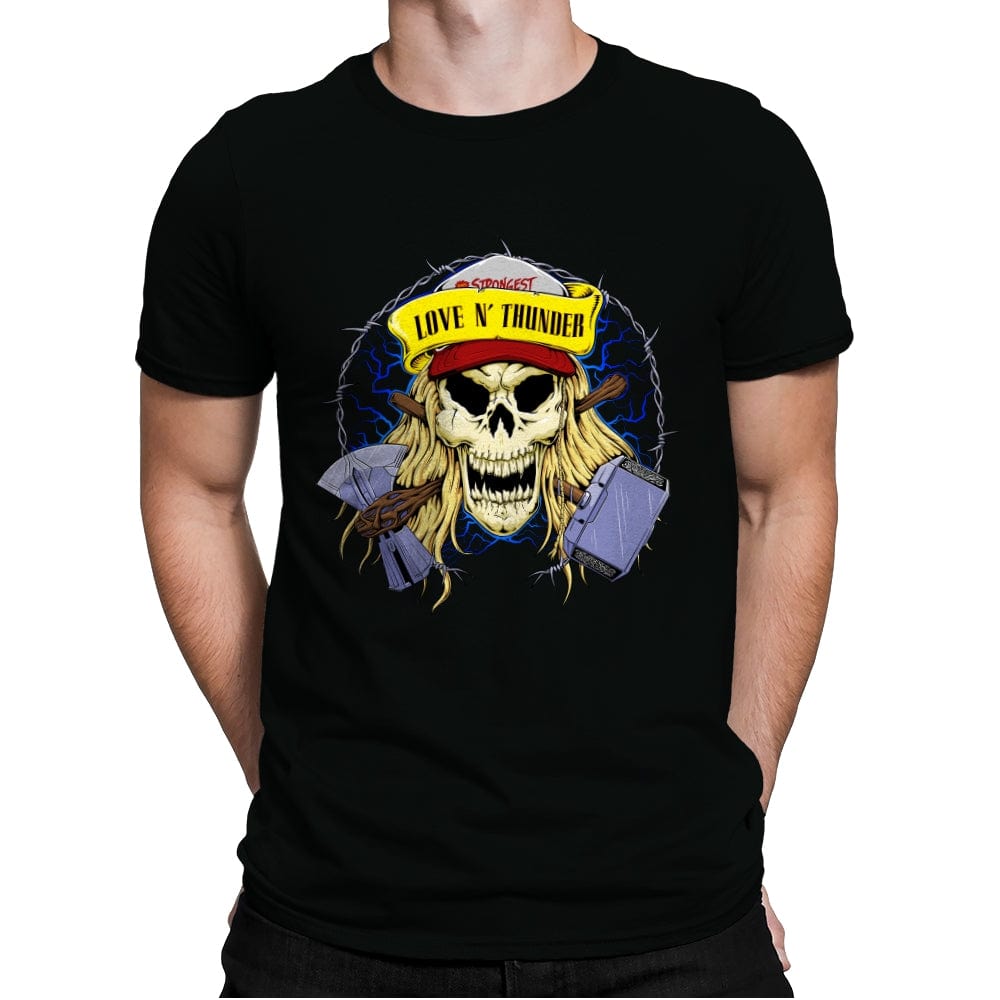 Thunder Rock - Mens Premium T-Shirts RIPT Apparel Small / Black