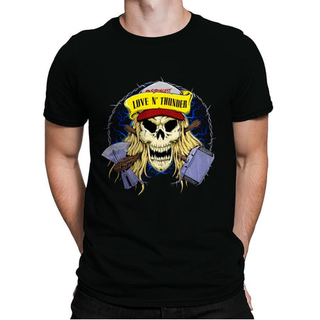 Thunder Rock - Mens Premium T-Shirts RIPT Apparel Small / Black