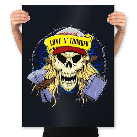 Thunder Rock - Prints Posters RIPT Apparel 18x24 / Black