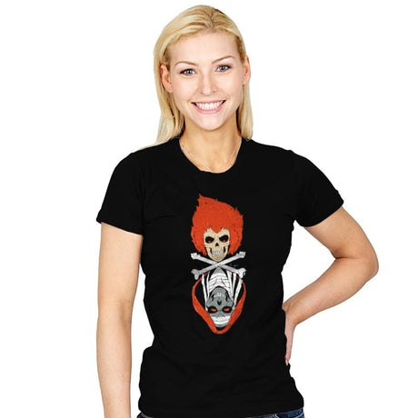 Thunder Skulls - Womens T-Shirts RIPT Apparel