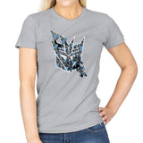 Thunder Tessellation - 80s Blaarg - Womens T-Shirts RIPT Apparel Small / Sport Grey