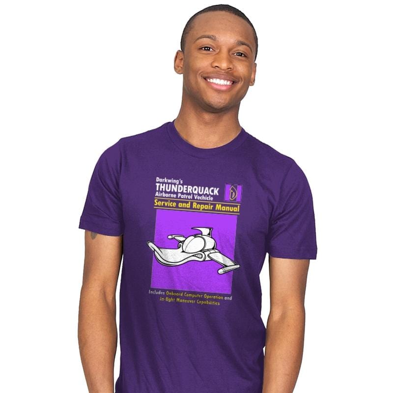 ThunderQuack Manual - Mens T-Shirts RIPT Apparel Small / Purple