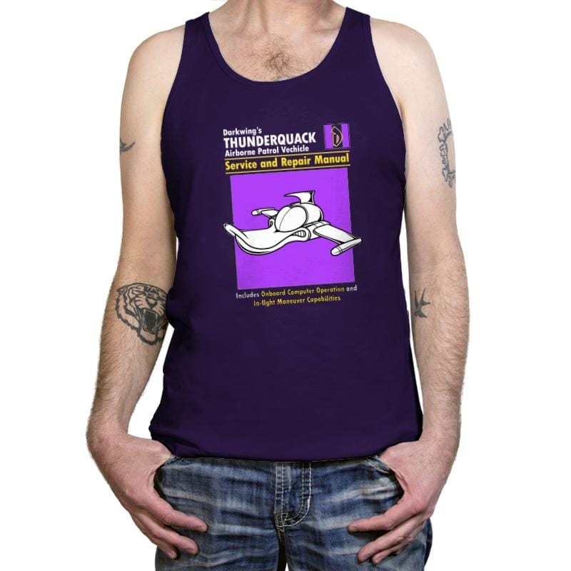 ThunderQuack Manual - Tanktop Tanktop RIPT Apparel X-Small / Team Purple