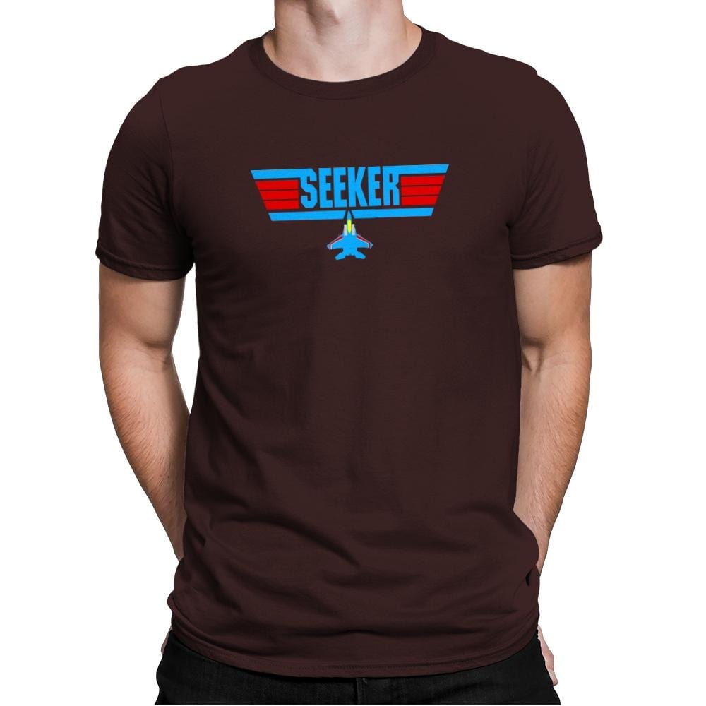 Thunderseeker Exclusive - Mens Premium T-Shirts RIPT Apparel Small / Dark Chocolate