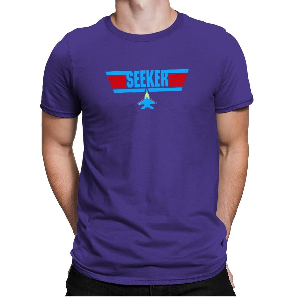 Thunderseeker Exclusive - Mens Premium T-Shirts RIPT Apparel Small / Purple Rush