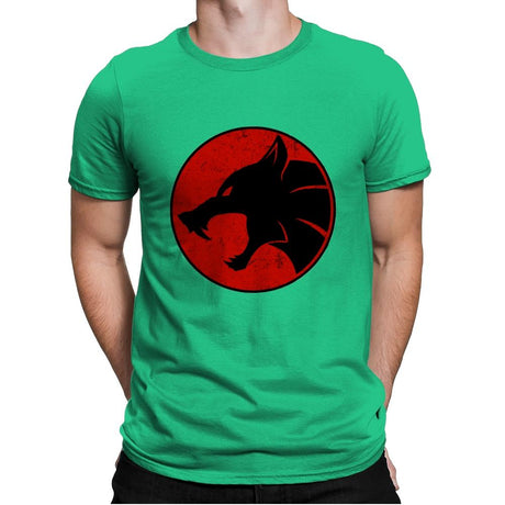 Thunderwolves - Mens Premium T-Shirts RIPT Apparel Small / Kelly Green