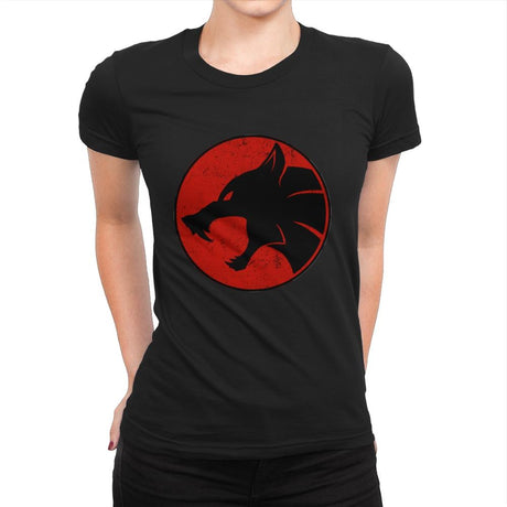 Thunderwolves - Womens Premium T-Shirts RIPT Apparel Small / Black