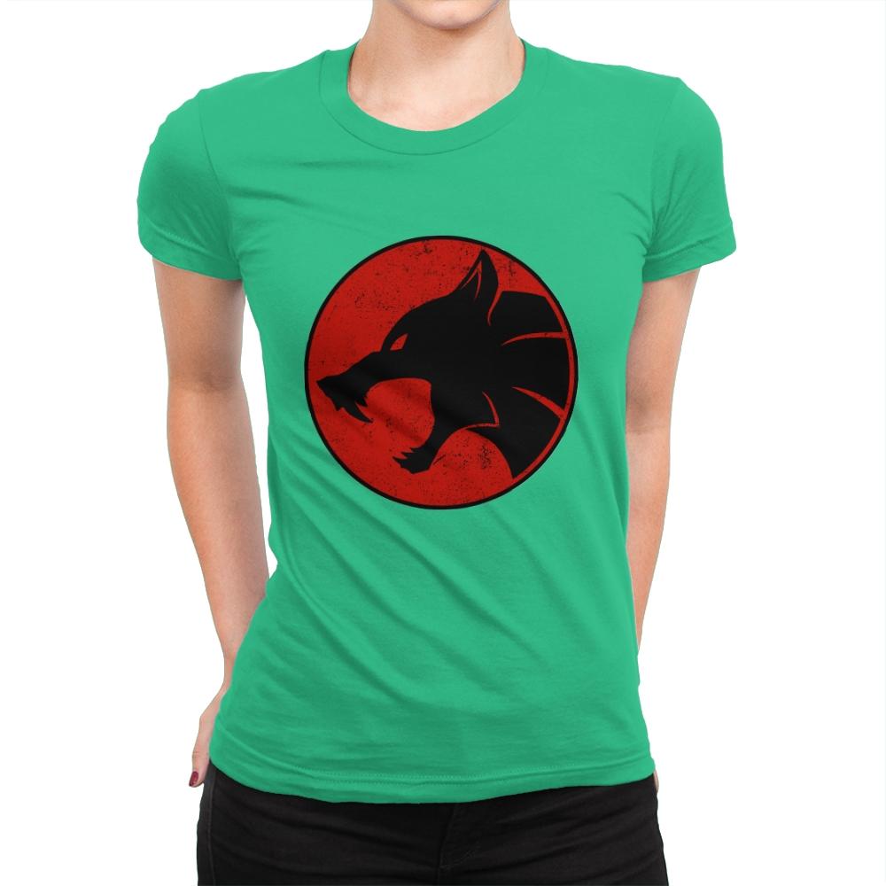 Thunderwolves - Womens Premium T-Shirts RIPT Apparel Small / Kelly Green