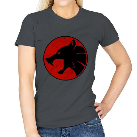 Thunderwolves - Womens T-Shirts RIPT Apparel Small / Charcoal