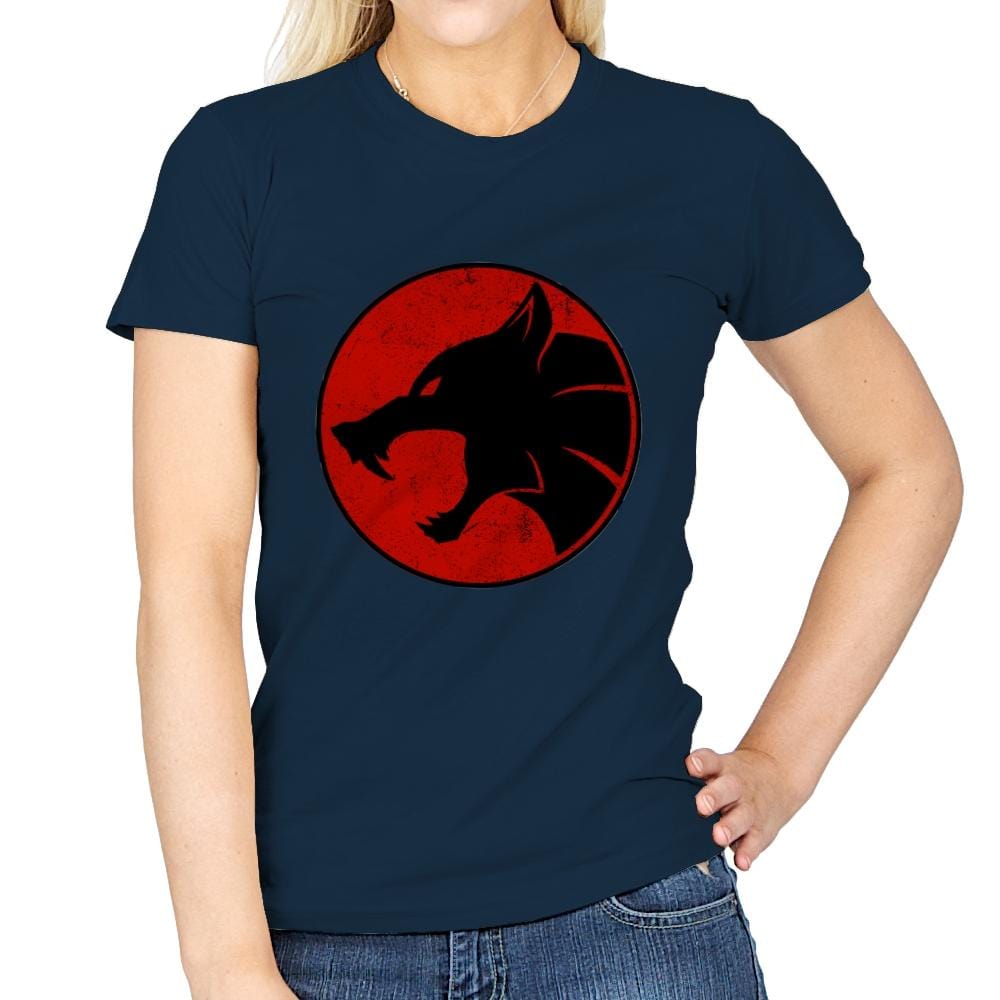 Thunderwolves - Womens T-Shirts RIPT Apparel Small / Navy