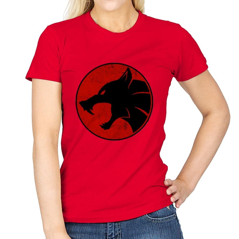 Thunderwolves - Womens T-Shirts RIPT Apparel Small / Red