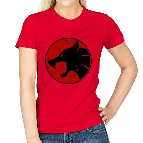 Thunderwolves - Womens T-Shirts RIPT Apparel Small / Red