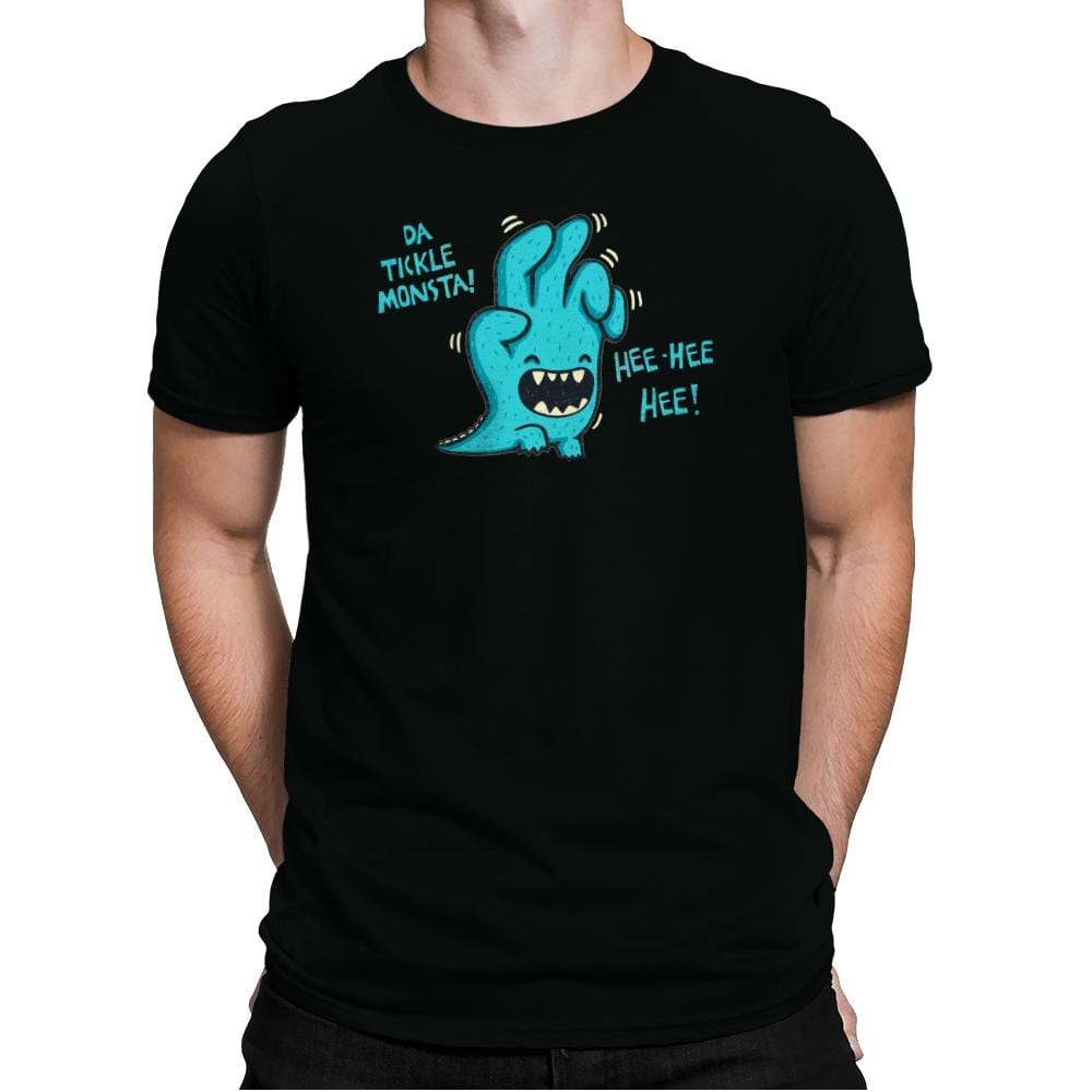 Tickle Monster - Mens Premium T-Shirts RIPT Apparel Small / Black