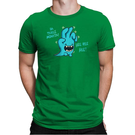 Tickle Monster - Mens Premium T-Shirts RIPT Apparel Small / Kelly