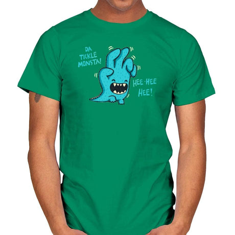 Tickle Monster - Mens T-Shirts RIPT Apparel Small / Kelly