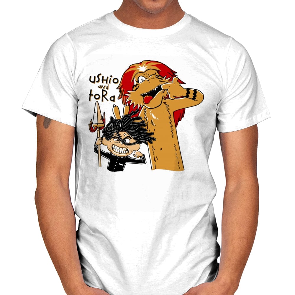Tide and Tiger - Mens T-Shirts RIPT Apparel Small / White