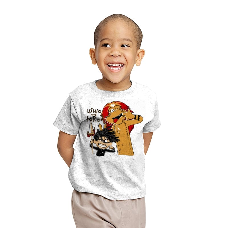 Tide and Tiger - Youth T-Shirts RIPT Apparel X-small / White