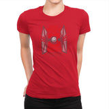 Tie Pilot Exclusive - Womens Premium T-Shirts RIPT Apparel Small / Red