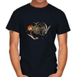Tie-Rex and the Rebeldactyls - Mens T-Shirts RIPT Apparel Small / Black