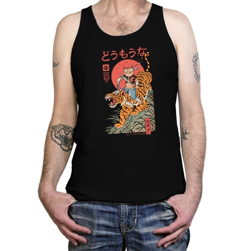 Tiger Catana - Tanktop Tanktop RIPT Apparel X-Small / Black