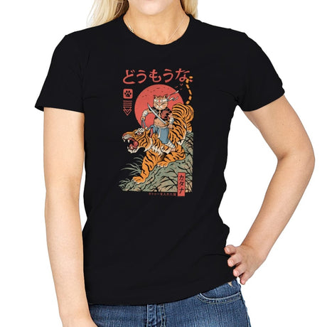 Tiger Catana - Womens T-Shirts RIPT Apparel Small / Black