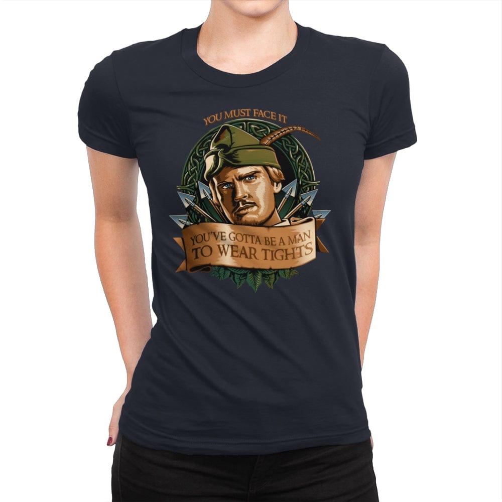 Tights - Womens Premium T-Shirts RIPT Apparel Small / Midnight Navy