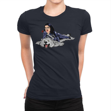 Timber's Last Mission - Womens Premium T-Shirts RIPT Apparel Small / Midnight Navy