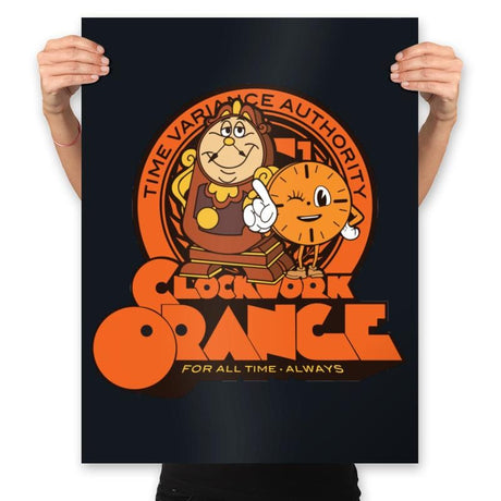 Time After Time - Prints Posters RIPT Apparel 18x24 / Black