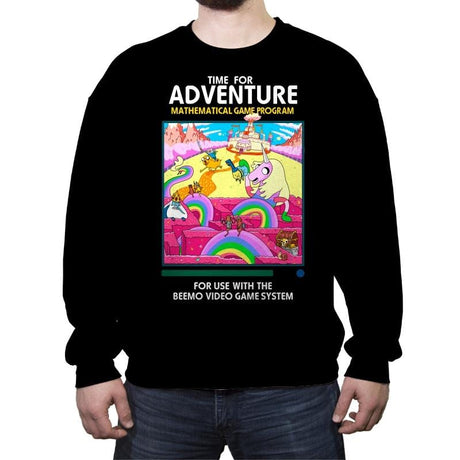 Time for Adventure - Crew Neck Sweatshirt Crew Neck Sweatshirt RIPT Apparel