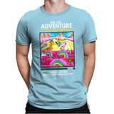 Time for Adventure - Mens Premium T-Shirts RIPT Apparel Small / Light Blue