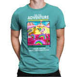 Time for Adventure - Mens Premium T-Shirts RIPT Apparel Small / Tahiti Blue