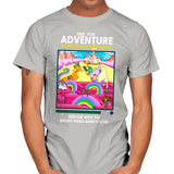 Time for Adventure - Mens T-Shirts RIPT Apparel Small / Ice Grey
