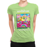 Time for Adventure - Womens Premium T-Shirts RIPT Apparel Small / Mint