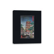 Time Machine in Japan - Canvas Wraps Canvas Wraps RIPT Apparel 8x10 / Black