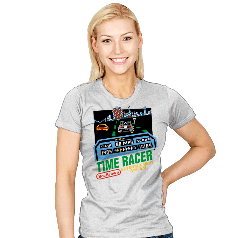 Time Racer - Womens T-Shirts RIPT Apparel