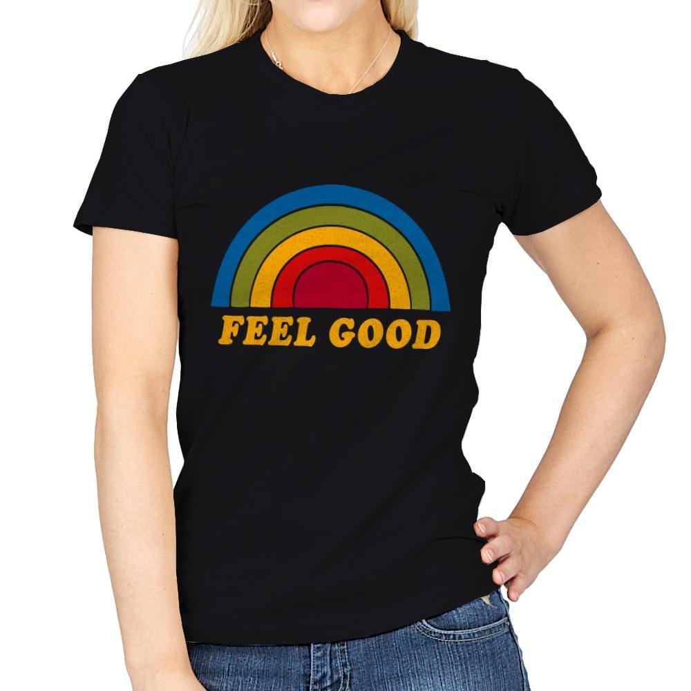 Time To Feel Good - Womens T-Shirts RIPT Apparel Small / Black