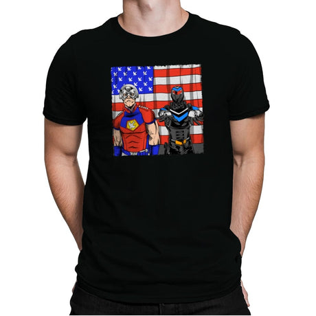 Time to Rock! - Mens Premium T-Shirts RIPT Apparel Small / Black