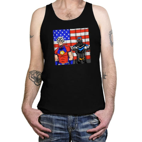Time to Rock! - Tanktop Tanktop RIPT Apparel X-Small / Black