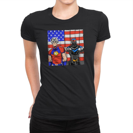 Time to Rock! - Womens Premium T-Shirts RIPT Apparel Small / Black