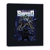 Time to Shredd - Canvas Wraps Canvas Wraps RIPT Apparel 16x20 / Black