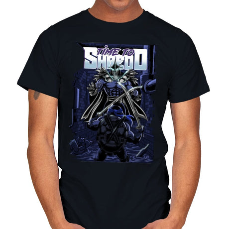 Time to Shredd - Mens T-Shirts RIPT Apparel Small / Black